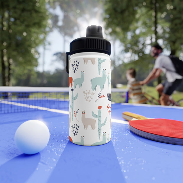 Llama Stainless Steel Water Bottle