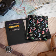 Black Hummingbird Passport Cover