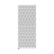 Vintage Santa Christmas Gift Wrap, Toile Twas the Night Before - Gift Wrap - Blue