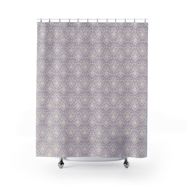 Shower Curtain - Lavender Damask