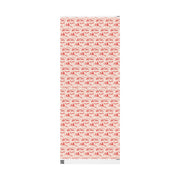 Vintage Santa Christmas Gift Wrap, Toile Twas the Night Before - Gift Wrap - Red