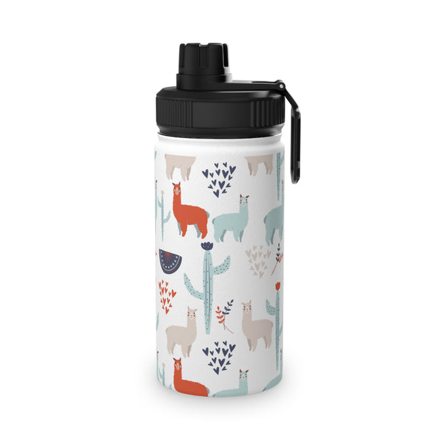 Llama Stainless Steel Water Bottle