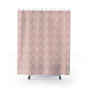 Shower Curtain - Pink Damask