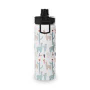 Llama Stainless Steel Water Bottle