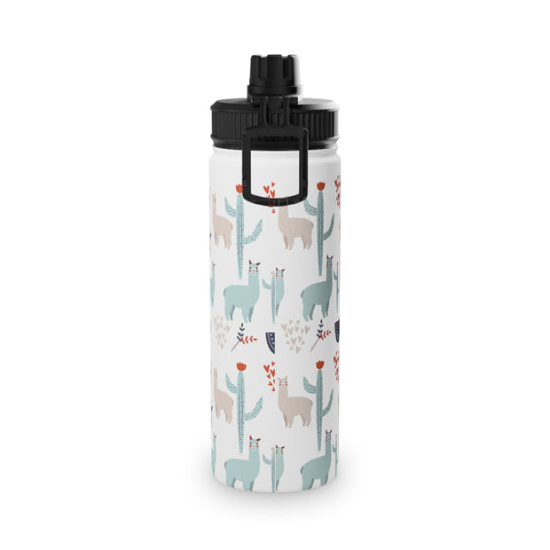 Llama Stainless Steel Water Bottle