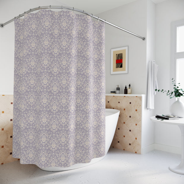 Shower Curtain - Lavender Damask