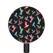 Black Hummingbird Gift Wireless Phone Charger