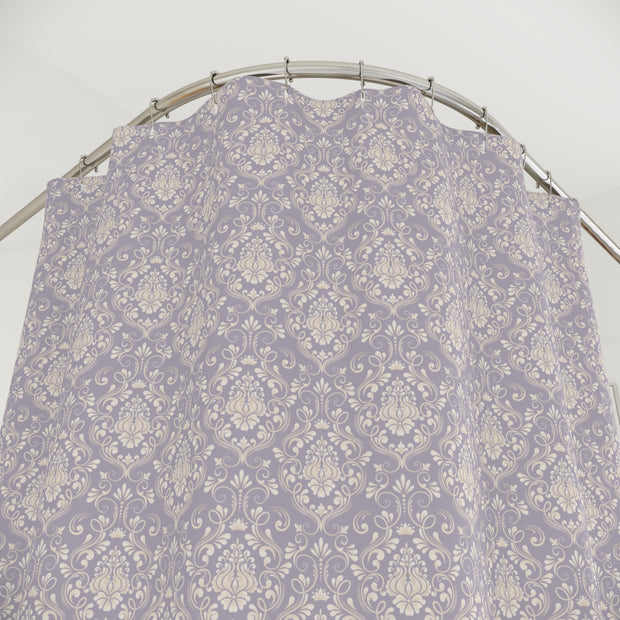 Shower Curtain - Lavender Damask