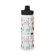Llama Stainless Steel Water Bottle
