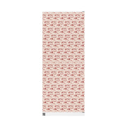Vintage Santa Christmas Gift Wrap, Toile Twas the Night Before - Gift Wrap - Maroon