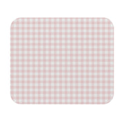 Pink Gingham Check Mouse Pad (Rectangle) - LaBelleVieHome